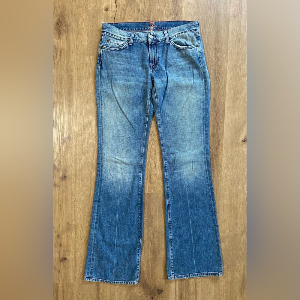 7 For All Mankind Bootcut Jeans, Size 28